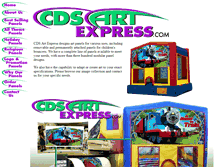 Tablet Screenshot of cdsartexpress.com